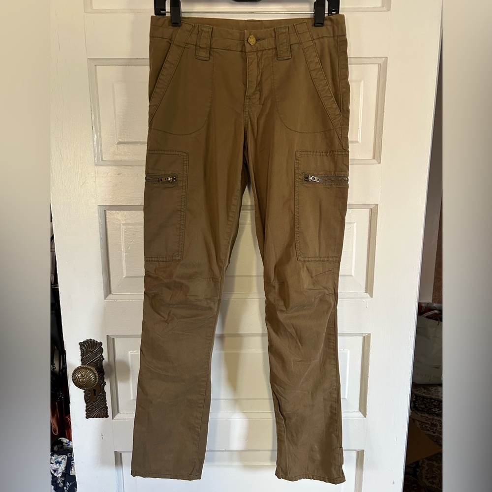 Tory Burch Women’s Slim Stretch Cargo Pants. Hard to Find! Size 27